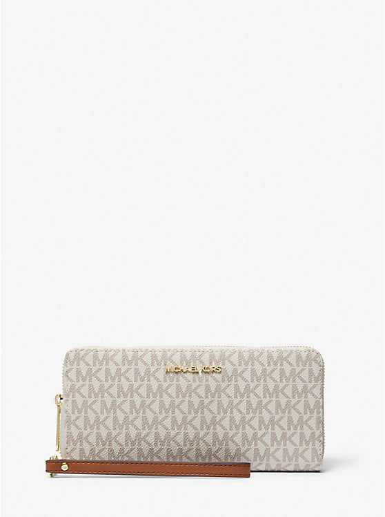 Muñequera grande de piel Jet Set Travel Michael Kors