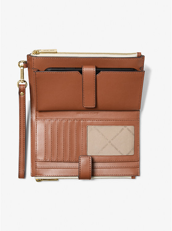 Cartera muñequera para smartphone, modelo Jet Set, tamaño grande.