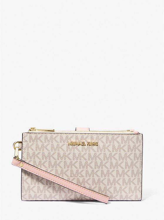Cartera muñequera para smartphone, modelo Jet Set, tamaño grande.