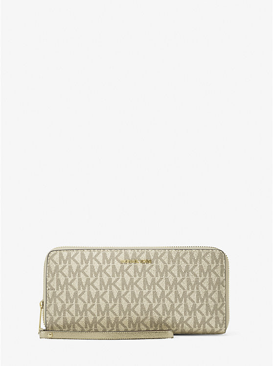Muñequera grande de piel Jet Set Travel Michael Kors