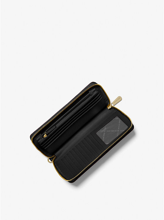 Muñequera grande de piel Jet Set Travel Michael Kors