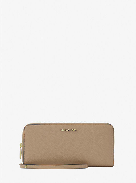 Muñequera grande de piel Jet Set Travel Michael Kors