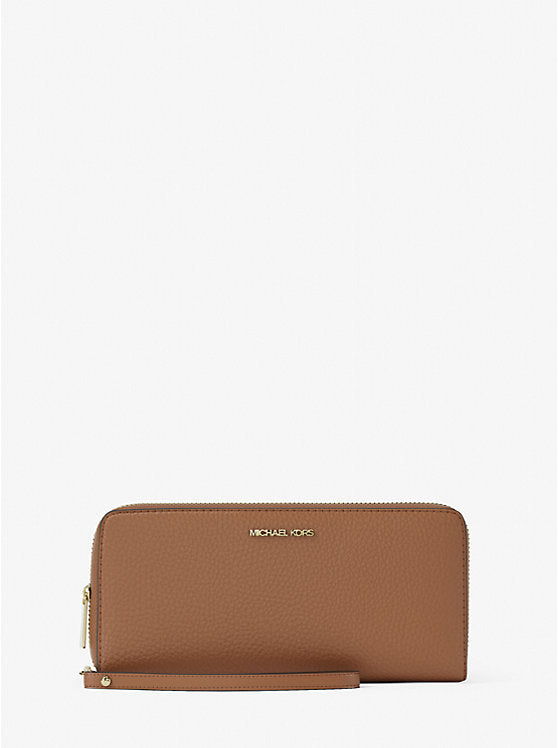 Muñequera grande de piel Jet Set Travel Michael Kors